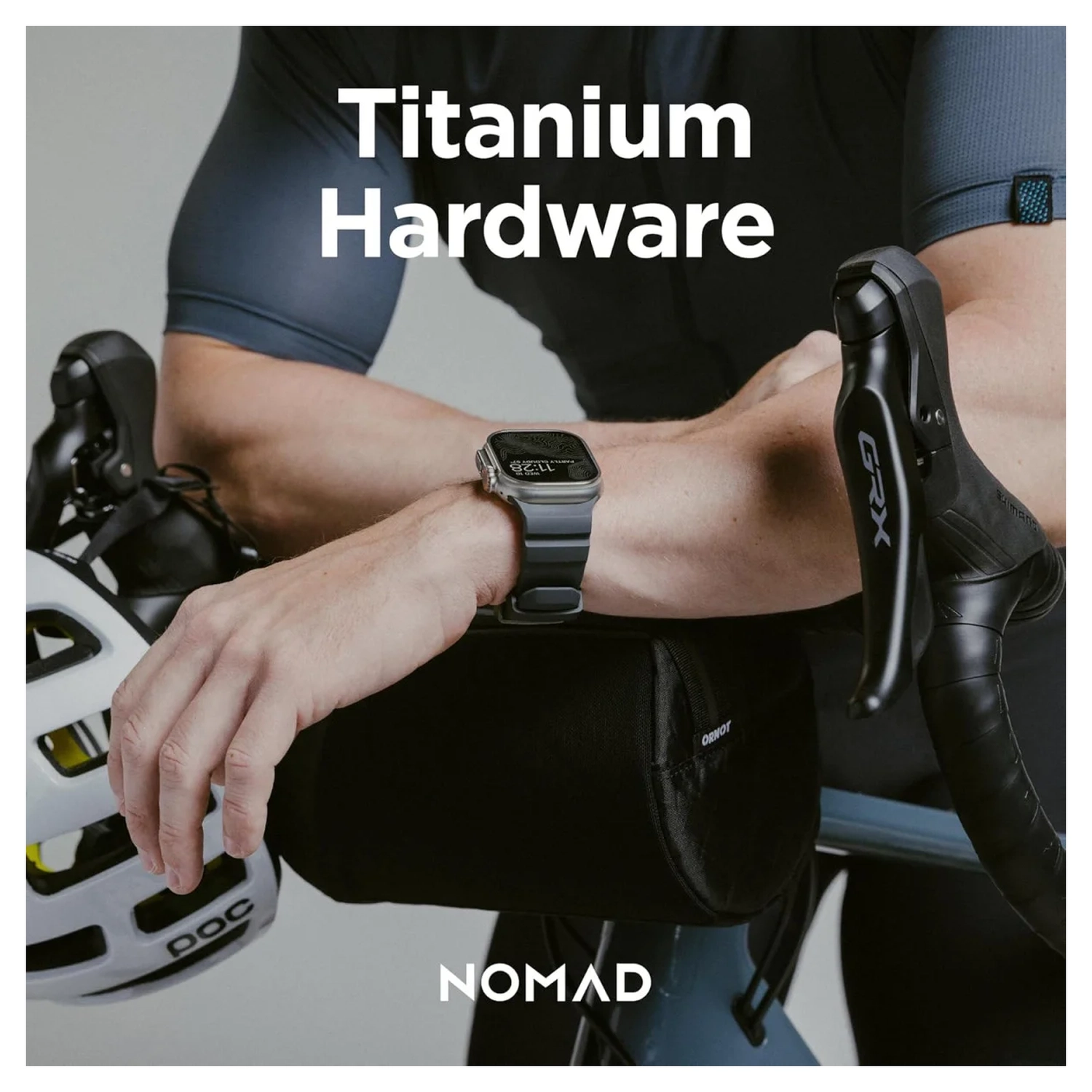 Nomad Rocky Point - Apple Watch Band - 1-10/SE/Ultra - 49/46/45/44/42MM - Zwart afbeelding 4