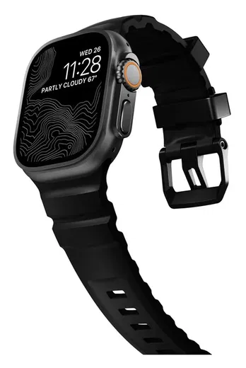 Nomad Rocky Point - Apple Watch Band - 1-10/SE/Ultra - 49/46/45/44/42MM - Zwart afbeelding 9