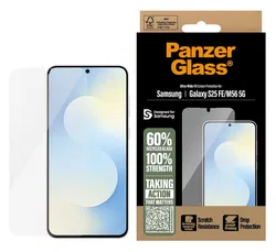 PanzerGlass Ultra-Wide Samsung Galaxy S25 FE Screen Protector Tempered Glass afbeelding