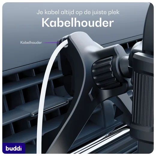 Buddi Way 2 Universele Telefoonhouder Auto Ventilatierooster met Klem afbeelding 12
