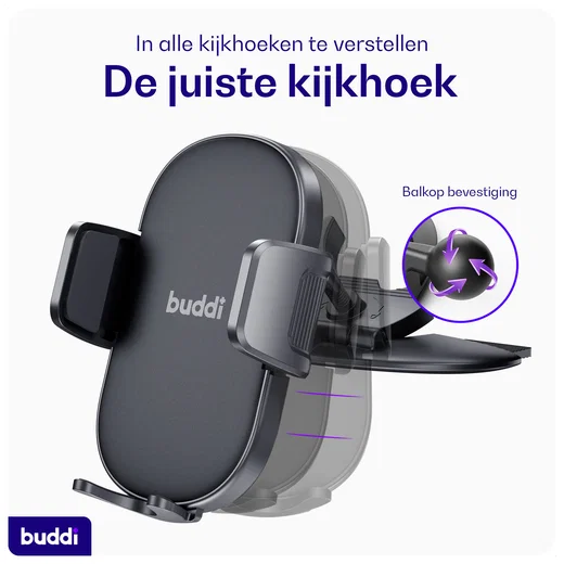 Buddi Way 2 Universele Telefoonhouder Auto CD-Speler met Sleuf Houder afbeelding 9
