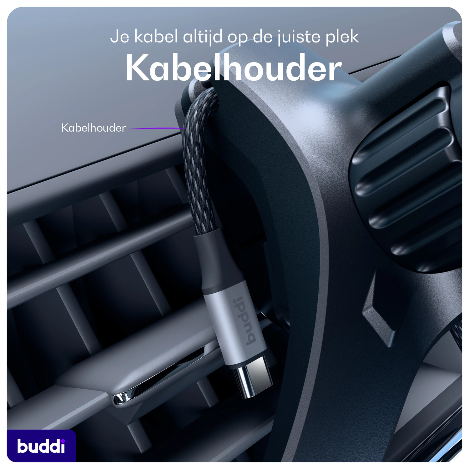 Buddi MagWay Universele MagSafe Telefoonhouder Auto Ventilatierooster afbeelding 10