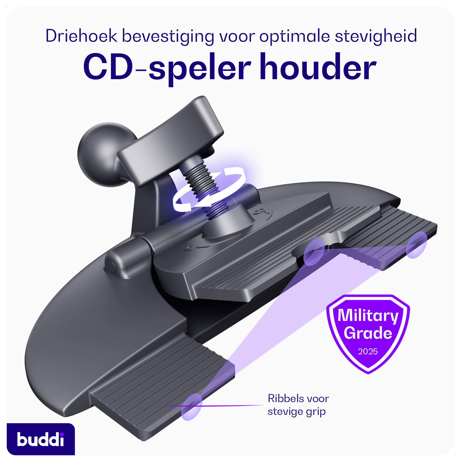 Buddi MagWay Universele MagSafe Telefoonhouder Auto CD-Speler met Sleuf Houder afbeelding 2