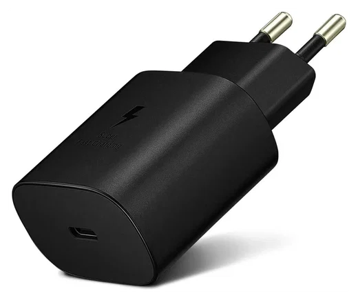 Originele Samsung 25W Power Adapter USB-C Adapter Duo Pack Zwart afbeelding 10