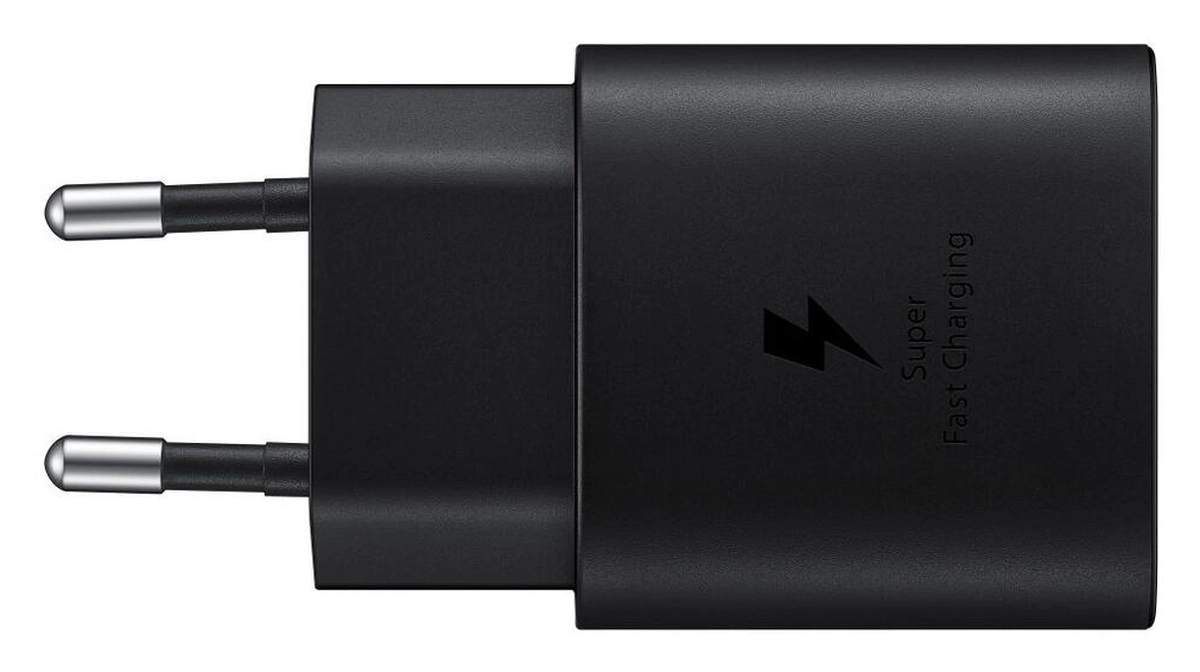 Originele Samsung 25W Power Adapter USB-C Adapter Duo Pack Zwart afbeelding 7
