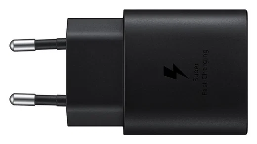 Originele Samsung 25W Power Adapter USB-C Adapter Duo Pack Zwart afbeelding 7