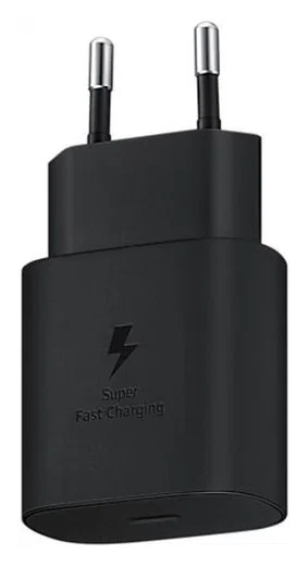 Originele Samsung 25W Power Adapter USB-C Adapter Duo Pack Zwart afbeelding 8