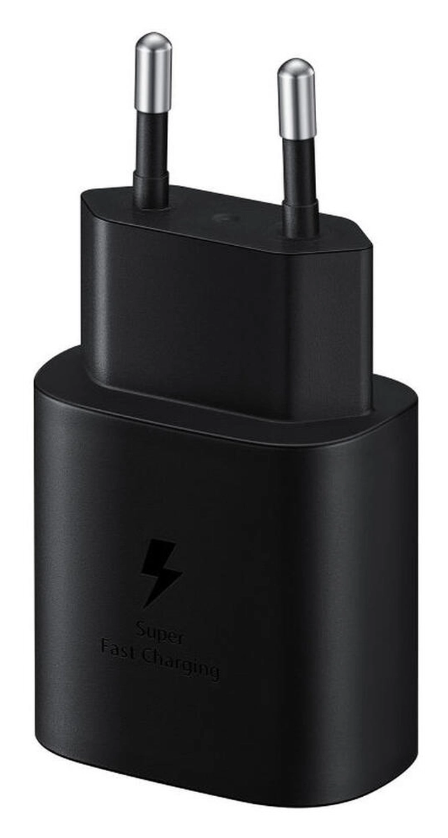 Originele Samsung 25W Power Adapter USB-C Adapter Duo Pack Zwart afbeelding 9