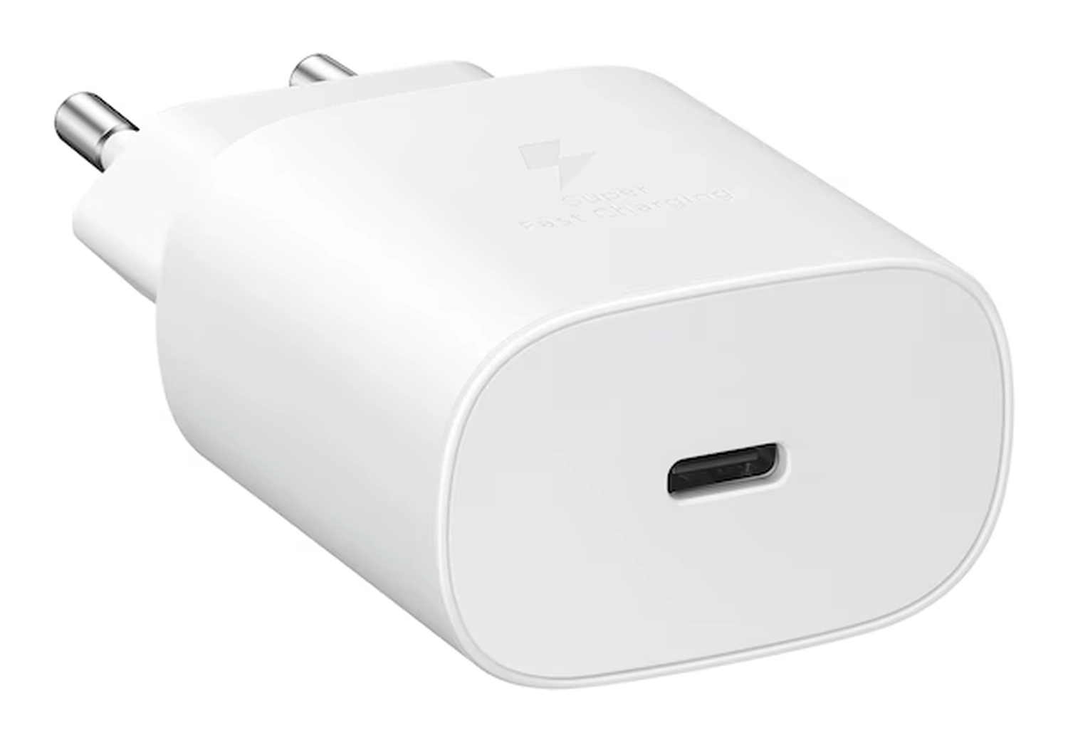 Originele Samsung 25W Power Adapter USB-C Adapter Duo Pack Wit afbeelding 2