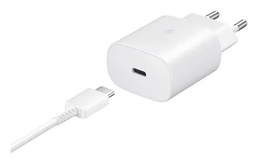 Originele Samsung 25W Power Adapter USB-C Adapter Duo Pack Wit afbeelding 9