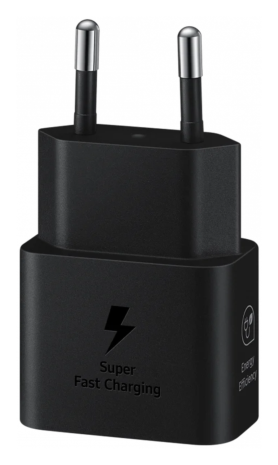 Originele Samsung 25W Energy Efficiency USB-C Adapter Duo Pack Zwart afbeelding 4
