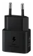 Originele Samsung 25W Energy Efficiency USB-C Adapter Duo Pack Zwart afbeelding 4
