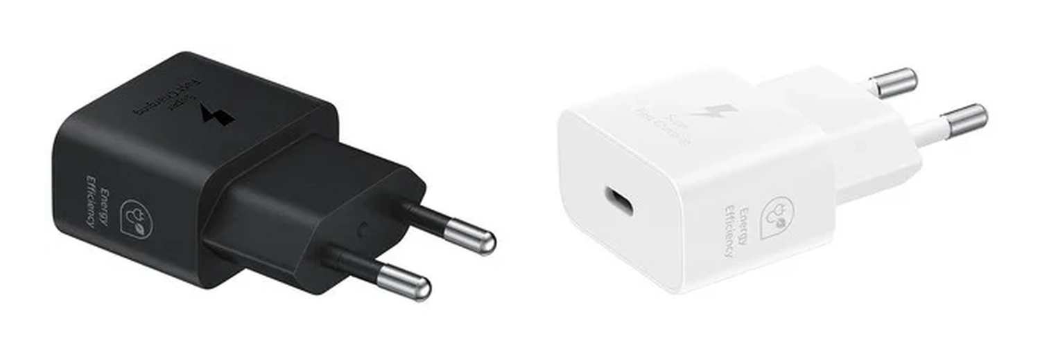 Originele Samsung 25W Energy Efficiency USB-C Adapter Duo Pack Zwart afbeelding 6