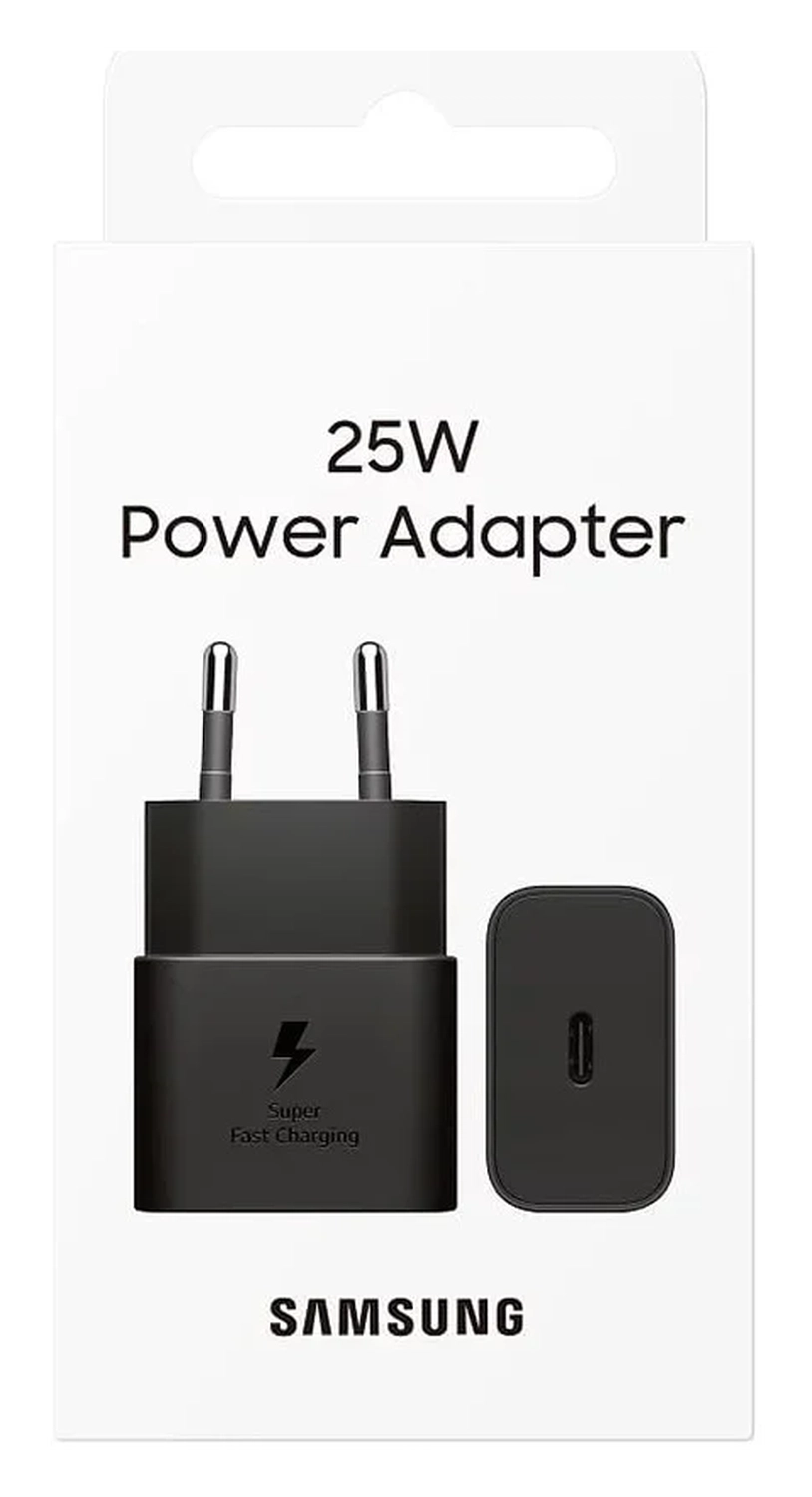 Originele Samsung 25W Energy Efficiency USB-C Adapter Duo Pack Zwart afbeelding 7