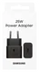 Originele Samsung 25W Energy Efficiency USB-C Adapter Duo Pack Zwart afbeelding 7
