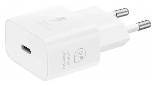 Originele Samsung 25W Energy Efficiency USB-C Adapter Duo Pack Wit afbeelding 2