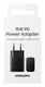Originele Samsung 15W PD Power Adapter USB-C Oplader Duo Pack Zwart afbeelding 5