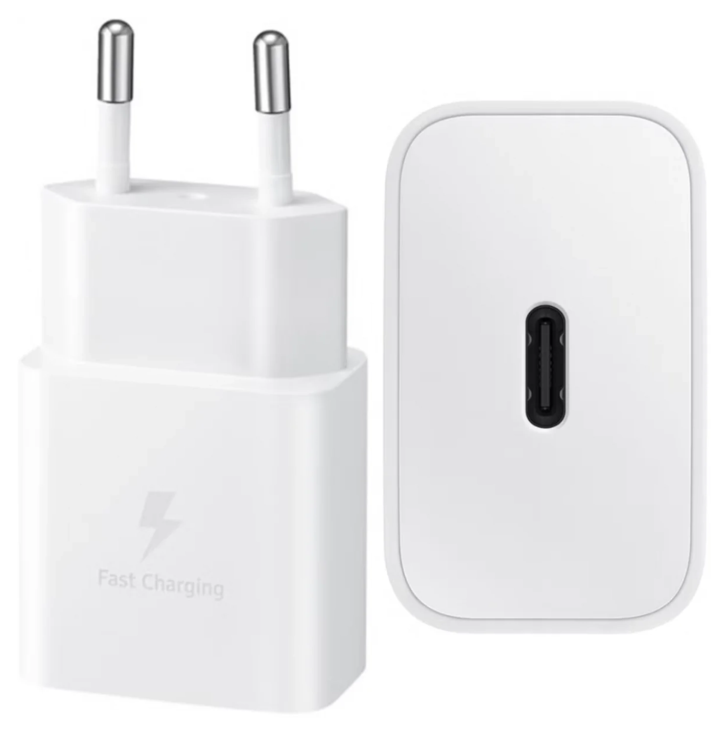 Originele Samsung 15W PD Power Adapter USB-C Oplader Duo Pack Wit afbeelding 8