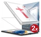 Duo pack Rosso Samsung Galaxy Tab A8 Tempered Glass Installatietray