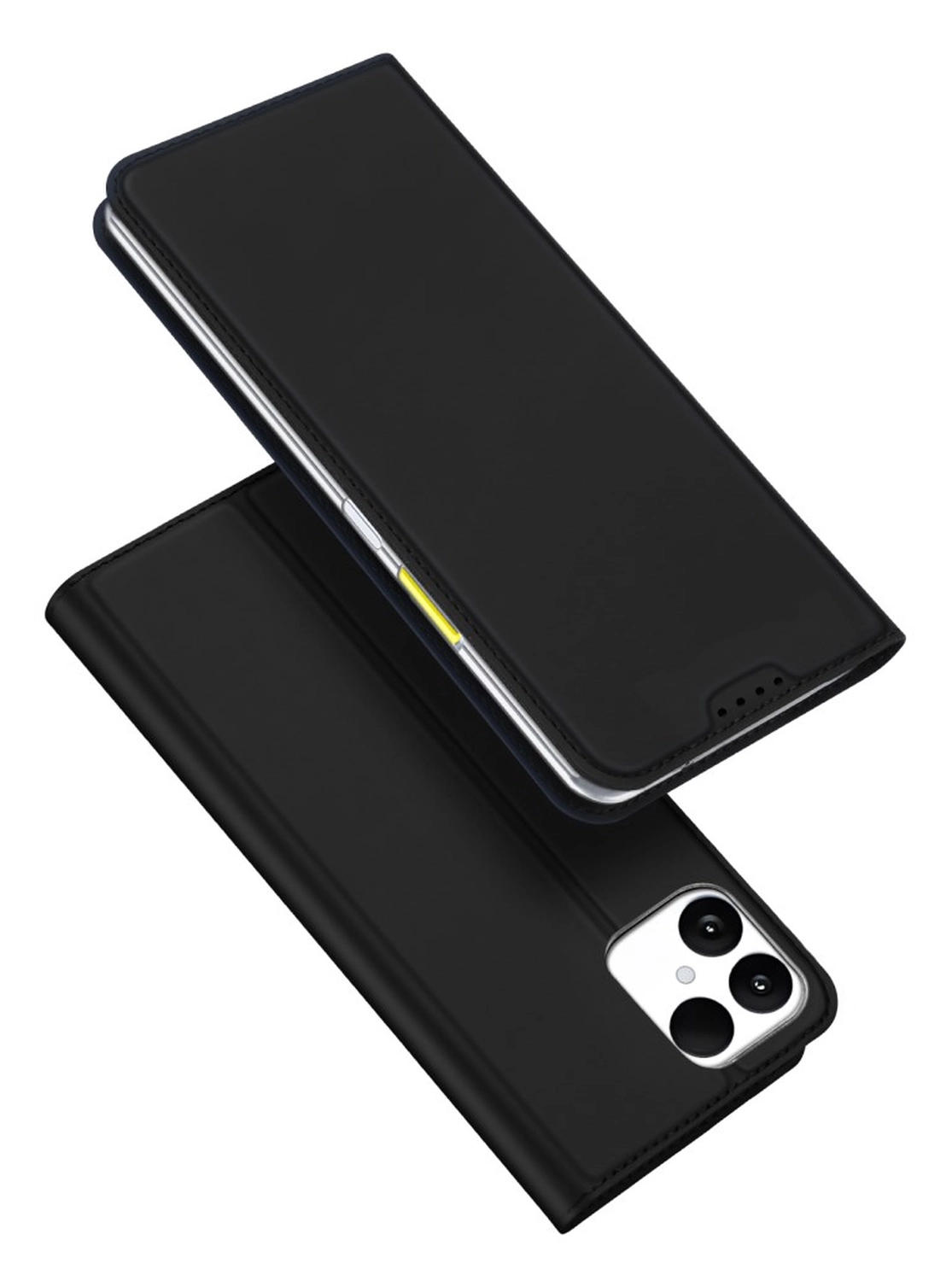 Dux Ducis Skin Pro FairPhone 6 / 6+ Hoesje Portemonnee Book Case Zwart afbeelding 1