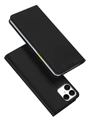 Dux Ducis Skin Pro FairPhone 6 Hoesje Portemonnee Book Case Zwart afbeelding