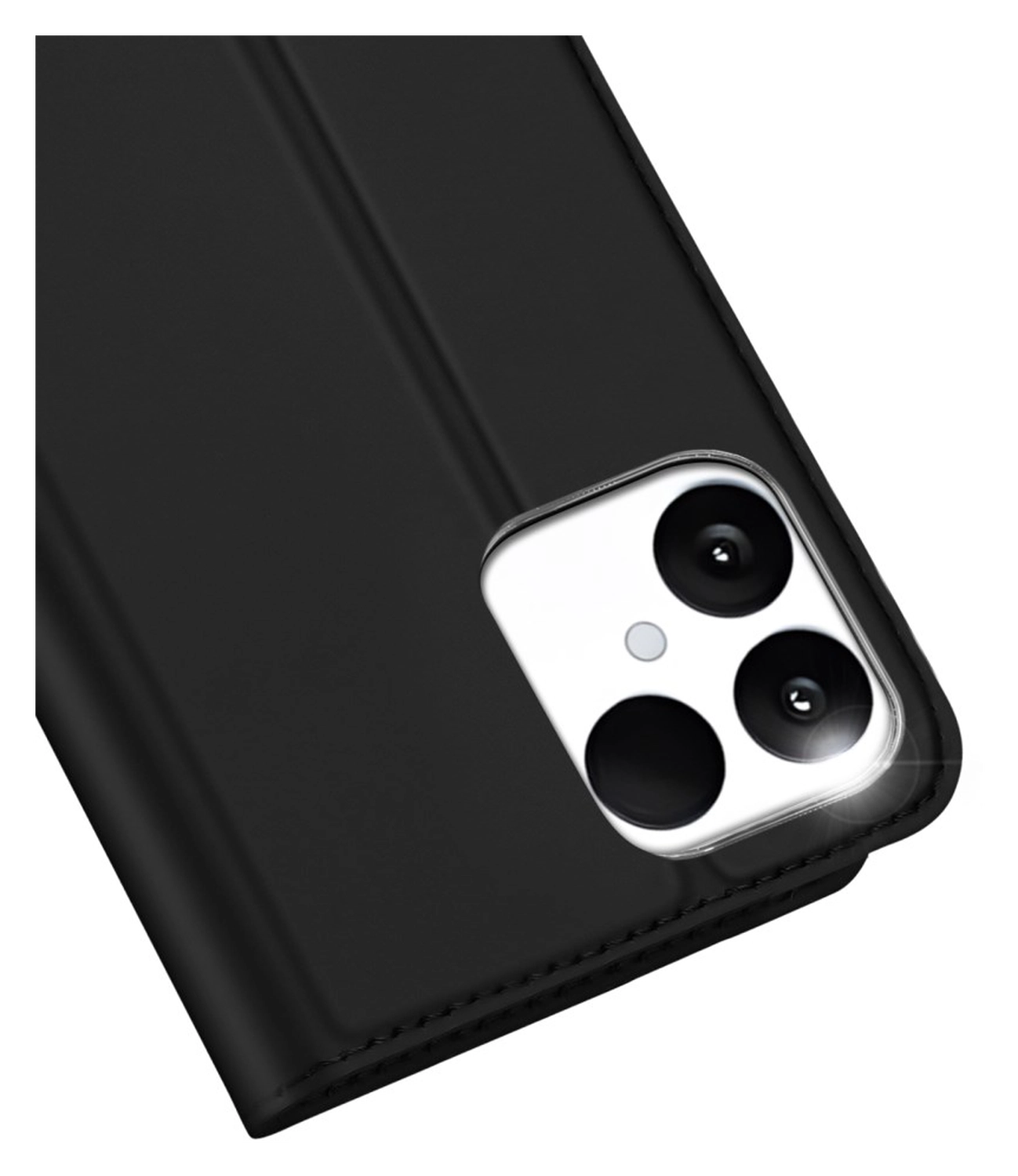 Dux Ducis Skin Pro FairPhone 6 / 6+ Hoesje Portemonnee Book Case Zwart afbeelding 4