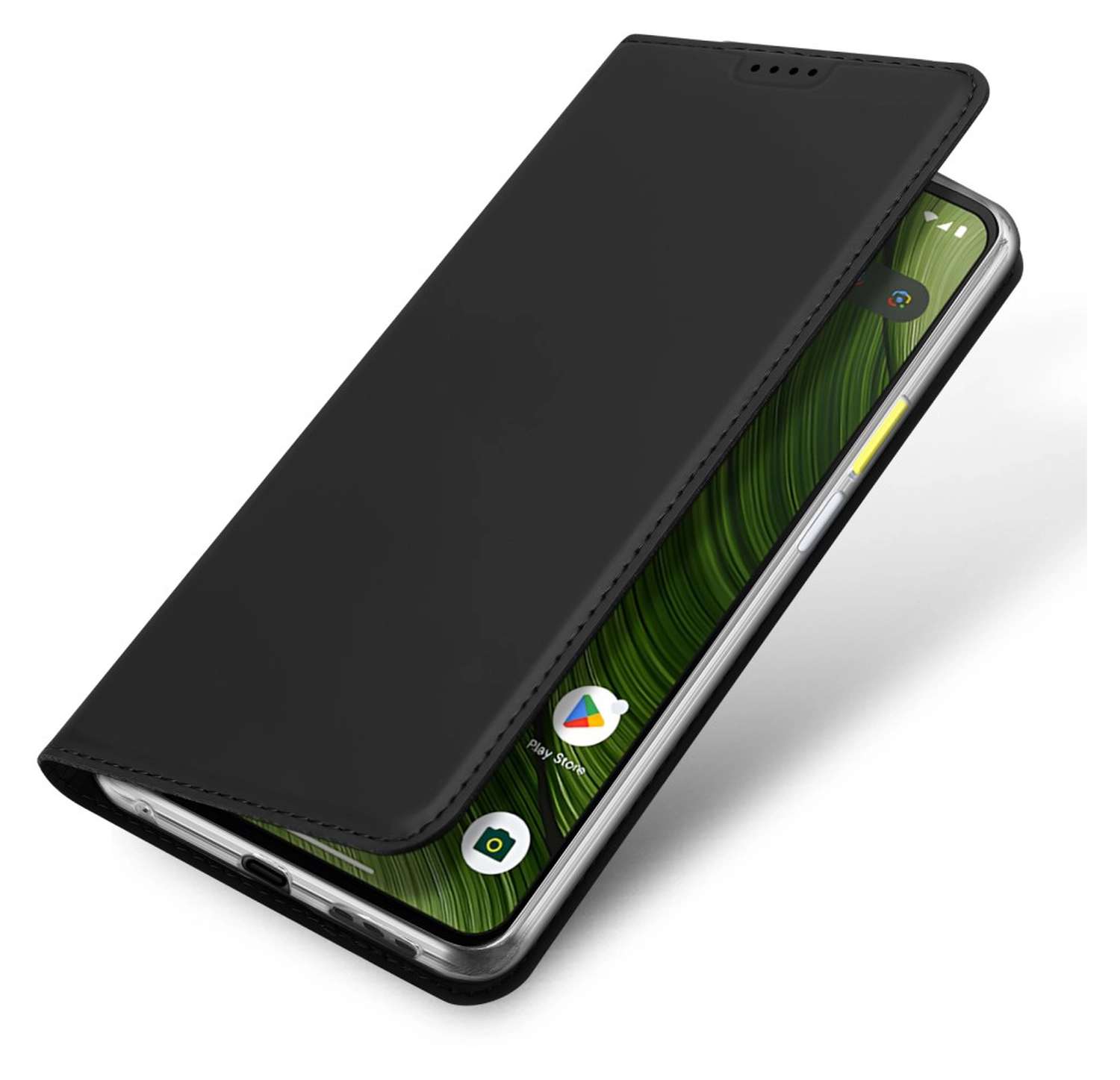 Dux Ducis Skin Pro FairPhone 6 / 6+ Hoesje Portemonnee Book Case Zwart afbeelding 5