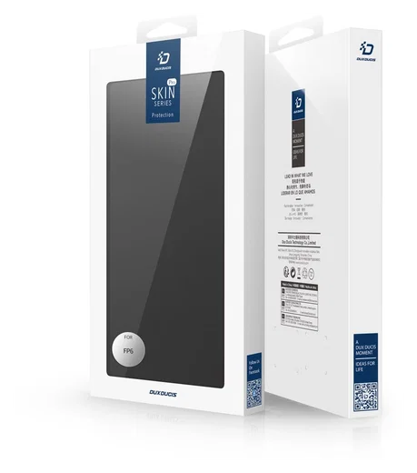 Dux Ducis Skin Pro FairPhone 6 / 6+ Hoesje Portemonnee Book Case Zwart afbeelding 9