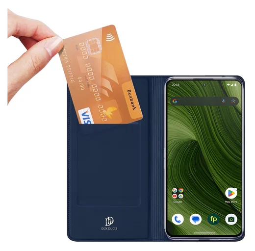 Dux Ducis Skin Pro FairPhone 6 Hoesje Portemonnee Book Case Blauw afbeelding 2