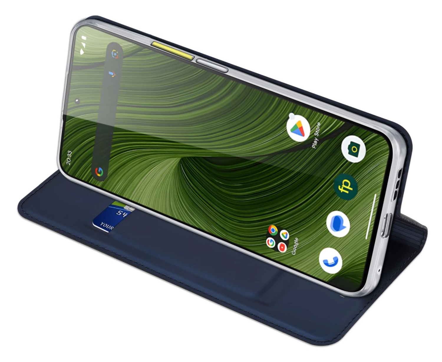 Dux Ducis Skin Pro FairPhone 6 Hoesje Portemonnee Book Case Blauw afbeelding 6