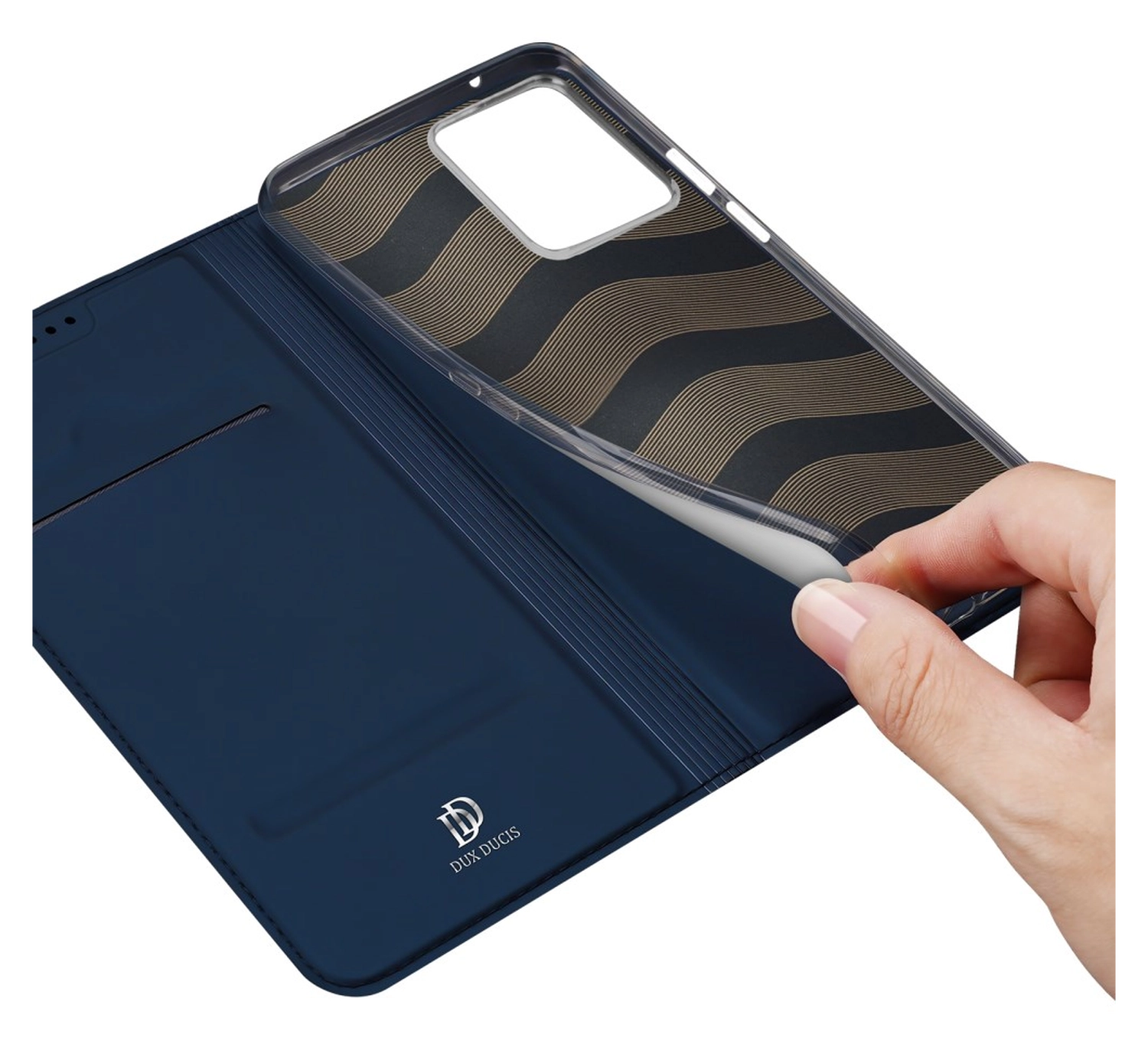 Dux Ducis Skin Pro FairPhone 6 Hoesje Portemonnee Book Case Blauw afbeelding 8