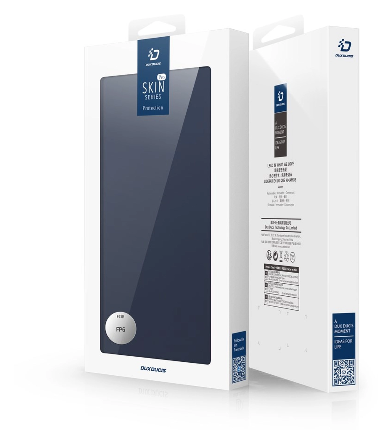 Dux Ducis Skin Pro FairPhone 6 Hoesje Portemonnee Book Case Blauw afbeelding 10