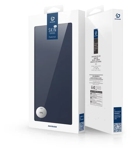 Dux Ducis Skin Pro FairPhone 6 Hoesje Portemonnee Book Case Blauw afbeelding 10
