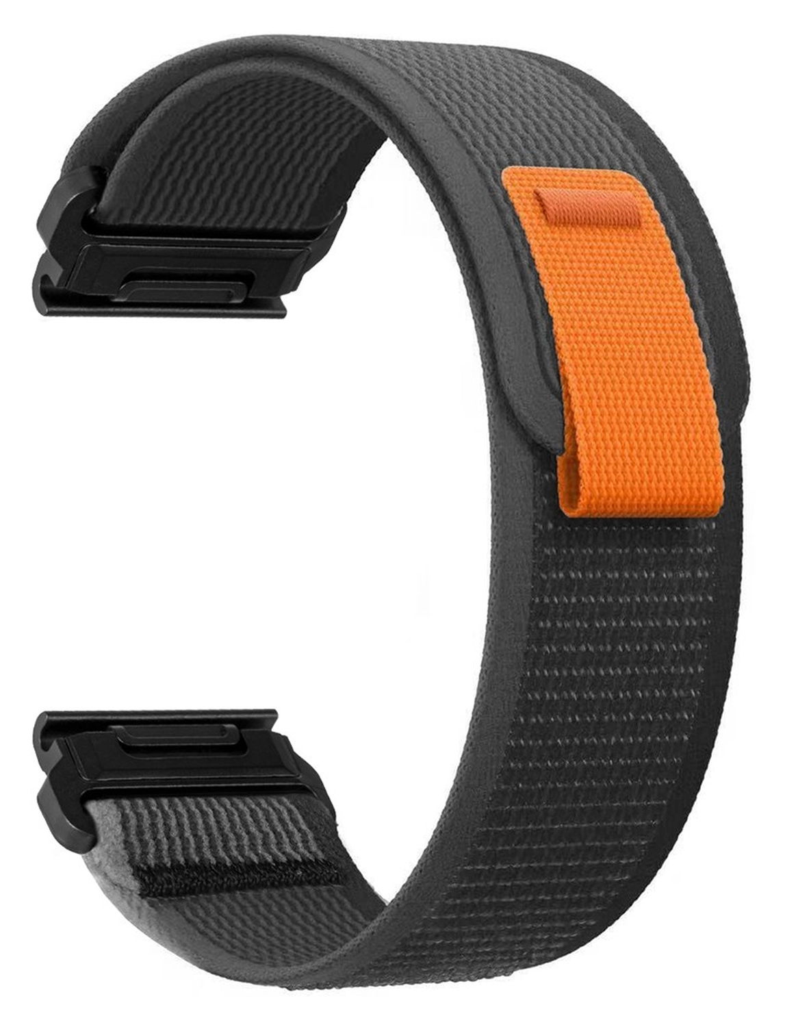 Universeel Smartwatch Bandje 22MM - Nylon - Trail Loop - Grijs afbeelding 1