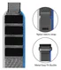 Universeel Smartwatch Bandje 22MM - Nylon - Trail Loop - Blauw afbeelding 3