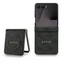 Guess 4G Classic MagSafe Samsung Galaxy Z Flip 7 Hoesje Back Cover Zwart