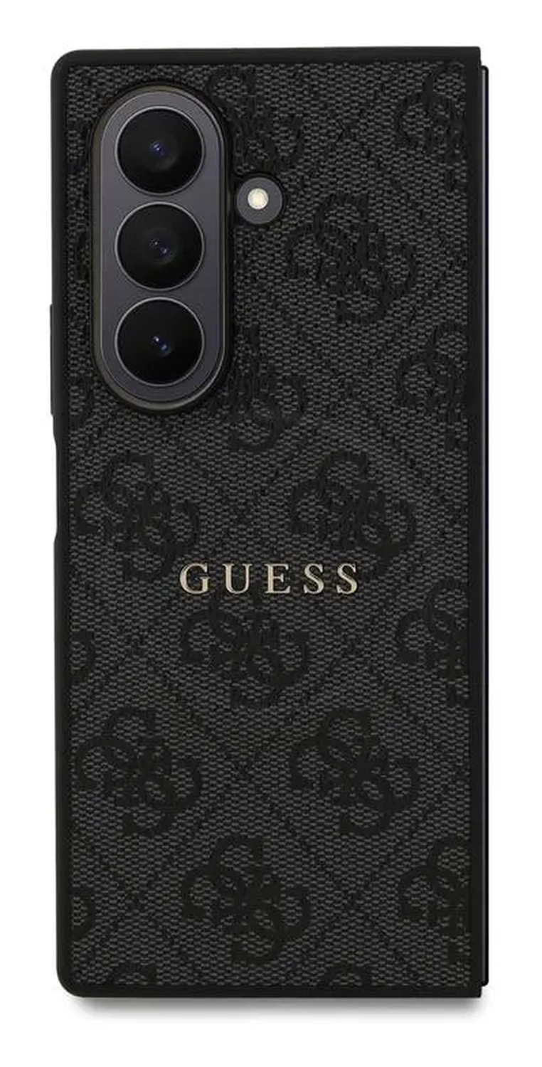 Guess Samsung Galaxy Z Fold 7 Hoesje MagSafe 4G Monogram Logo Zwart afbeelding 2