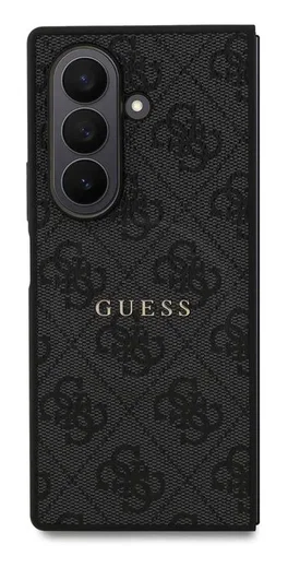 Guess Samsung Galaxy Z Fold 7 Hoesje MagSafe 4G Monogram Logo Zwart afbeelding 2