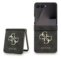 Guess Samsung Galaxy Z Flip 7 Hoesje Big 4G Logo Back Cover Zwart afbeelding