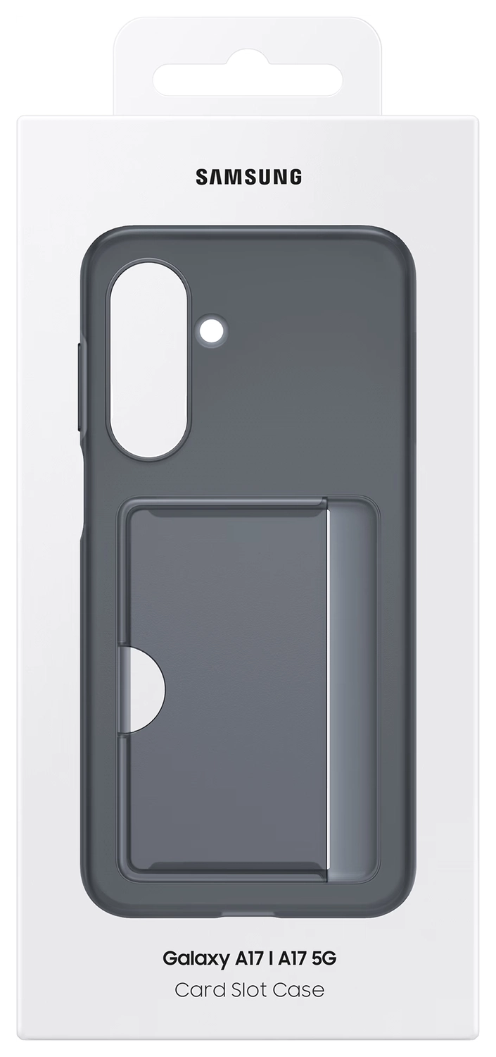 Origineel Samsung Galaxy A17 Hoesje Card Slot Cover Zwart afbeelding 7