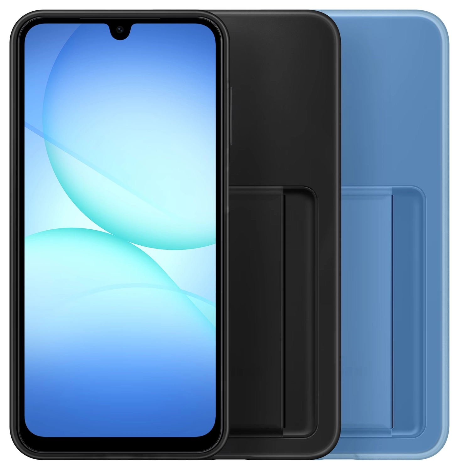 Origineel Samsung Galaxy A17 Hoesje Card Slot Cover Zwart afbeelding 6