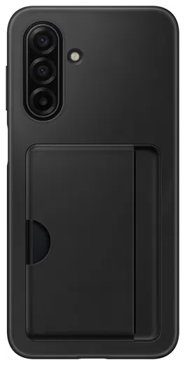 Origineel Samsung Galaxy A17 Hoesje Card Slot Cover Zwart afbeelding 1