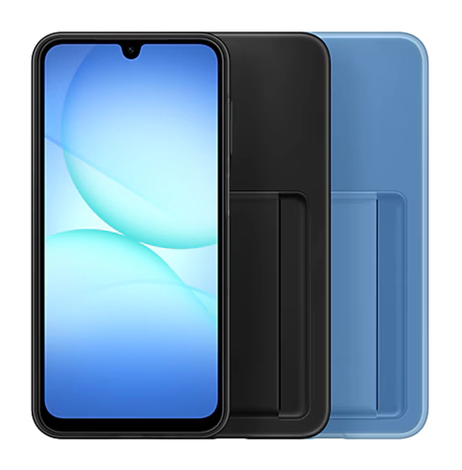 Origineel Samsung Galaxy A17 Hoesje Card Slot Cover Blauw afbeelding 6