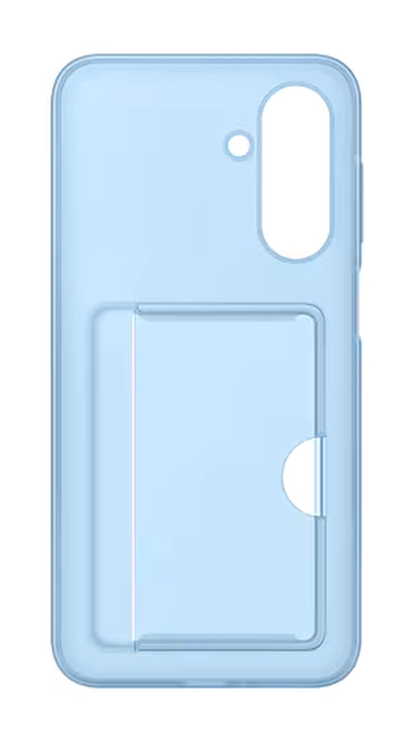 Origineel Samsung Galaxy A17 Hoesje Card Slot Cover Blauw afbeelding 4