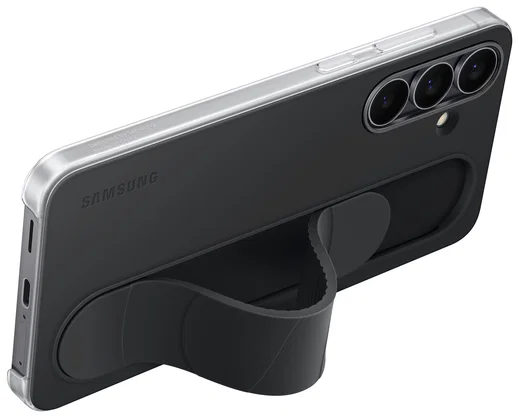 Origineel Samsung Galaxy S25 FE Hoesje Standing Grip Case Zwart afbeelding 2