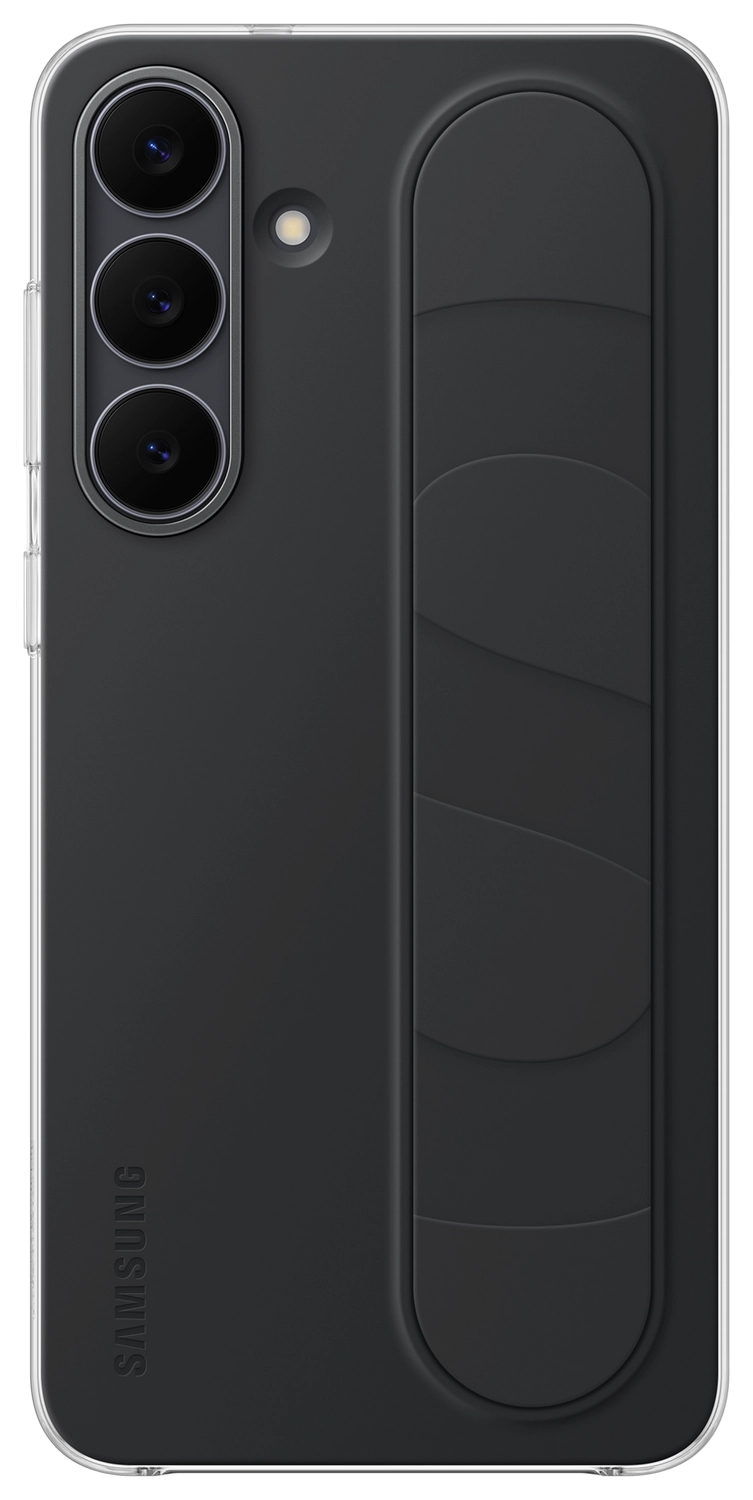 Origineel Samsung Galaxy S25 FE Hoesje Standing Grip Case Zwart afbeelding 3