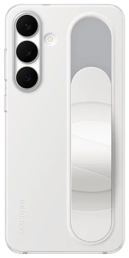 Origineel Samsung Galaxy S25 FE Hoesje Standing Grip Case Wit afbeelding 1