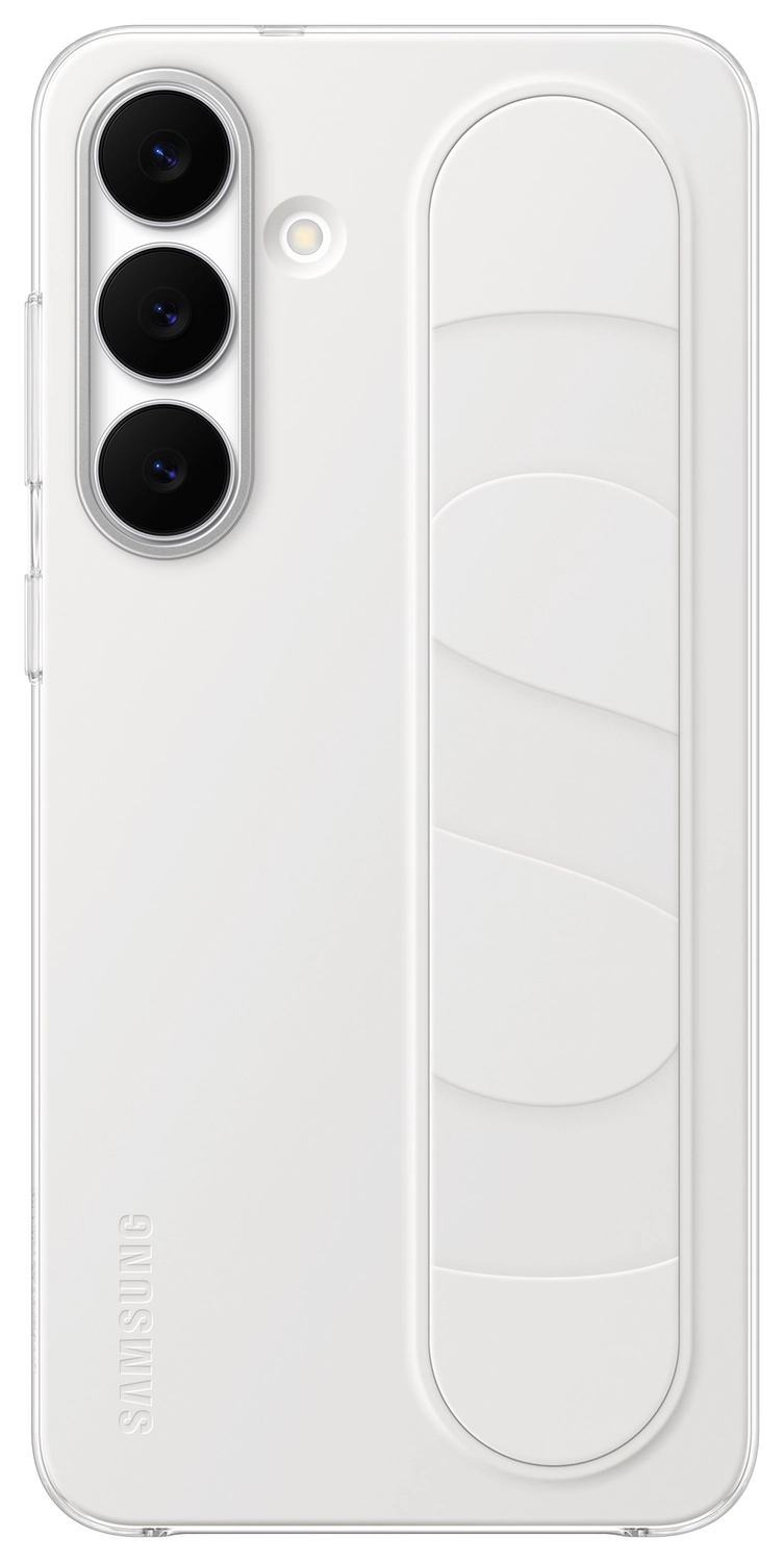 Origineel Samsung Galaxy S25 FE Hoesje Standing Grip Case Wit afbeelding 3