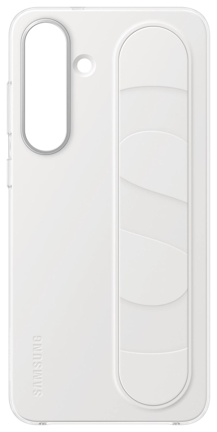 Origineel Samsung Galaxy S25 FE Hoesje Standing Grip Case Wit afbeelding 4