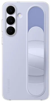 Origineel Samsung Galaxy S25 FE Hoesje Standing Grip Case Lichtblauw